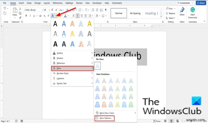 MicrosoftWordでフォントをぼやけさせる方法 