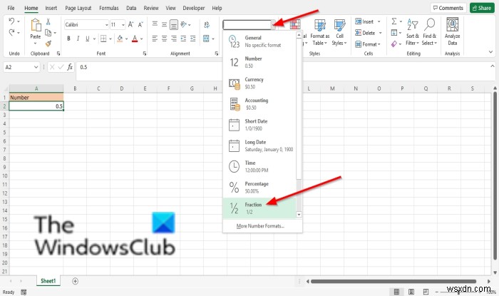 Excelで分数として数値を表示する方法 