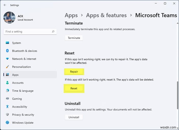 MicrosoftTeamsのチャットメッセージが表示されない 