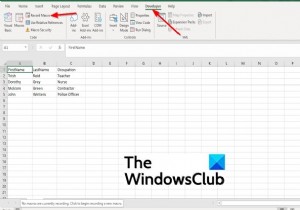 MicrosoftExcelでマクロを作成して実行する方法 