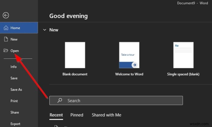 MicrosoftWordの表のセルを結合および分割する方法 