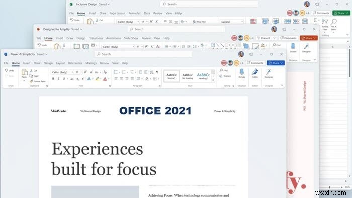 MicrosoftOffice2021の新機能 