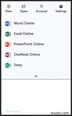OfficeOnline拡張機能を使用してEdgeとChromeでOfficeドキュメントを作成する 
