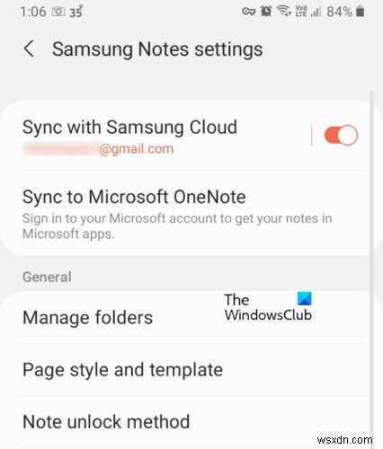 SamsungNotesをMicrosoftOneNoteと同期する方法は？ 