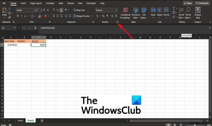 MicrosoftExcelでシリアル番号を日付に変換する方法 