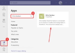 MicrosoftTeamsでかんばんボードを作成する方法 