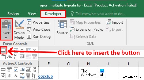 Excelから一度に複数のリンクを開く方法 