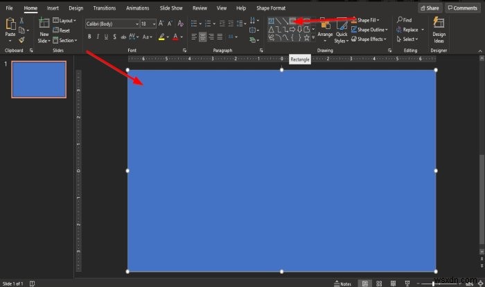 PowerPointでグリントまたはスパークルテキストアニメーションを作成する方法 