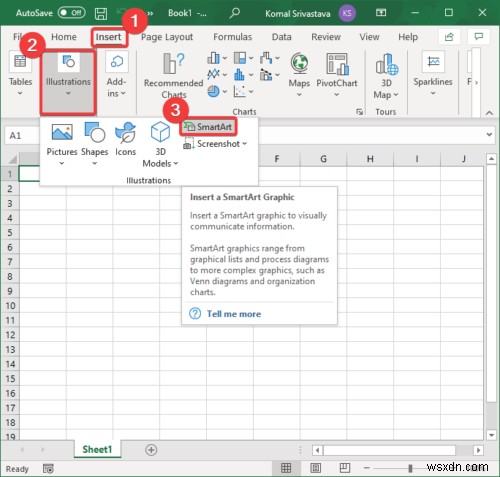 MicrosoftExcelでフローチャートを作成する方法 