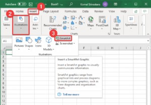 MicrosoftExcelでフローチャートを作成する方法 