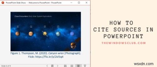 PowerPointでレファレンスを配置したりソースを引用したりする方法 