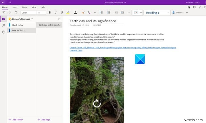 OneNoteまたはWordにPinterestピンを埋め込む方法 