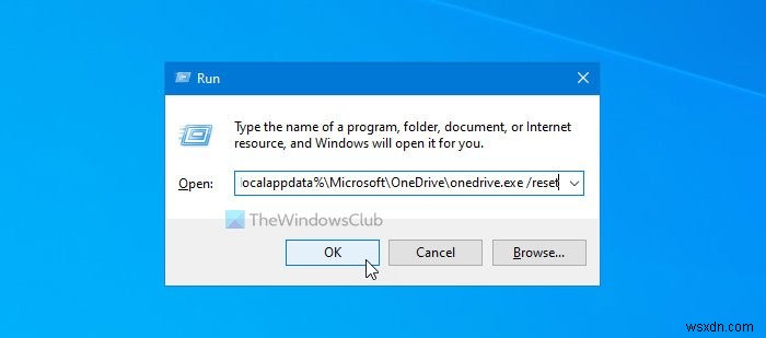 OneDriveには注意が必要です。サインインして、同期を再開してください 