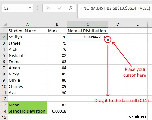 MicrosoftExcelでベルカーブを作成する方法 