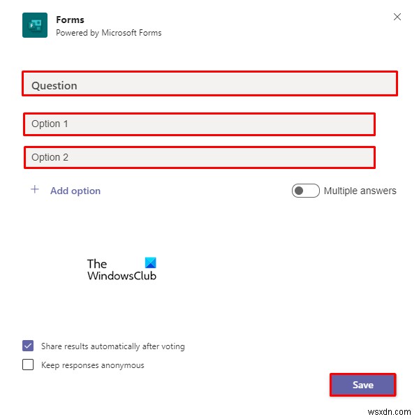 MicrosoftTeamsで投票を作成する方法 