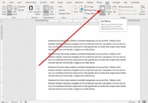Microsoft Wordで複数のウィンドウを表示・操作する方法