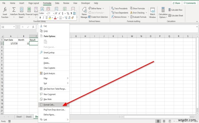 ExcelでEDATEおよびEOMONTH関数を使用する方法 