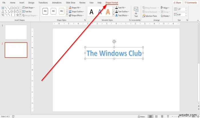 MicrosoftPowerPointのテキスト内に画像を追加する方法 