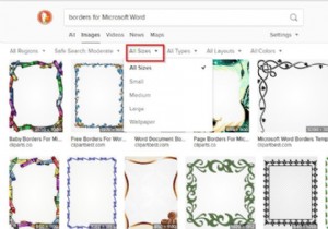 Microsoft Wordのページボーダー（飾り枠）を無料でダウンロードして追加する方法