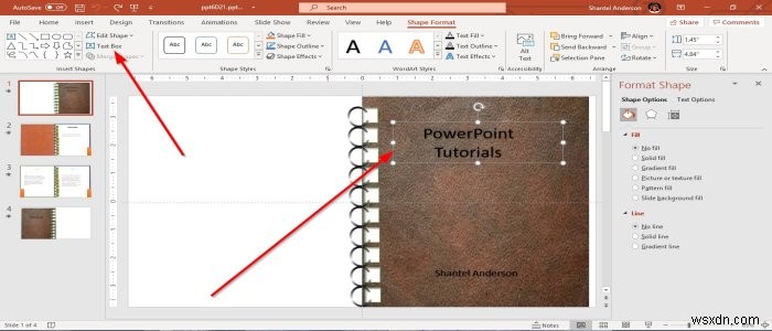 PowerPointで本を作成する方法 