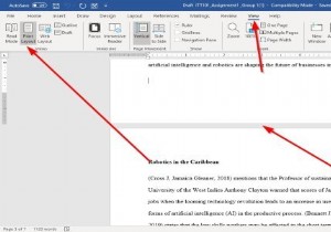 MicrosoftWordでドキュメントにさまざまなビューを適用する方法 