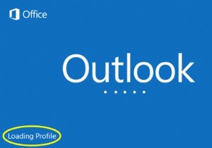 Outlookが「プロファイル読み込み中」や「処理中」画面から先に進まないときの対処法6選