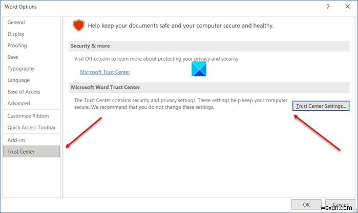 MicrosoftOfficeでアカウントのプライバシー設定を変更する方法 