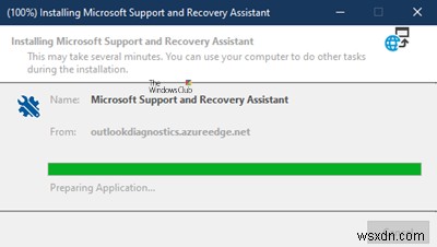 Microsoft Support and Recovery Assistantは、Officeおよびその他の問題の修正に役立ちます 