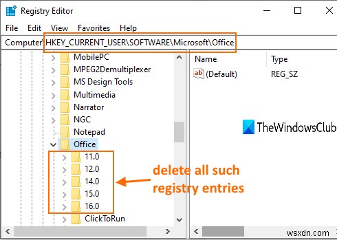 MicrosoftOfficeエラーコード0x426-0x0を修正 