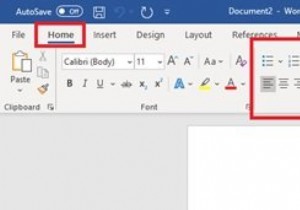 MicrosoftWordで段落マークをオフにする方法 