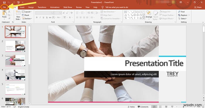 PowerPointプレゼンテーションを印刷する方法–スライド、メモ、および配布物 