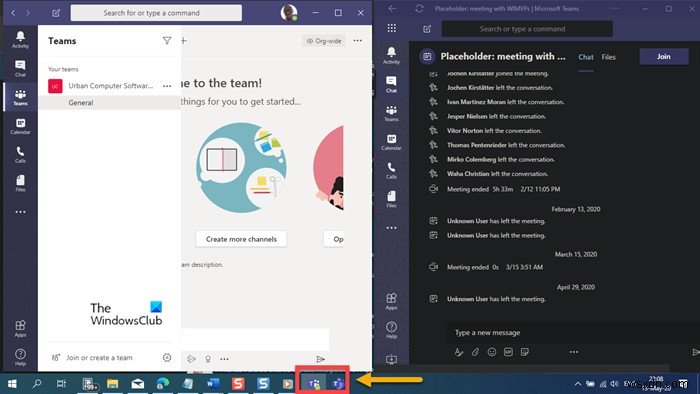 Windows11/10でMicrosoftTeamsの複数のインスタンスを開く方法 