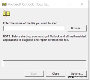 MicrosoftOutlookの不明なエラー0x80040600を修正 
