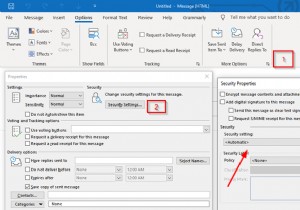 MicrosoftOutlookアプリとOutlook.comで電子メールを暗号化する方法 