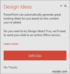 MicrosoftOffice365でPowerPointDesignerを使用する方法 