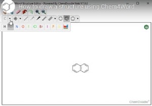 Chem4Wordは、MicrosoftWord用の化学アドインです。 