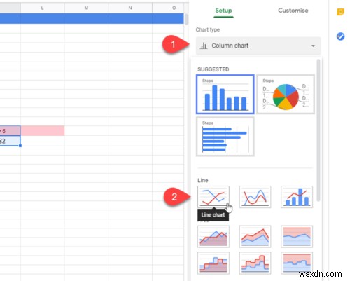 ExcelとGoogleスプレッドシートで滑らかな曲線グラフを作成する方法 