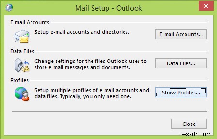 Microsoft Outlookを起動できない、Outlookウィンドウを開くことができない 