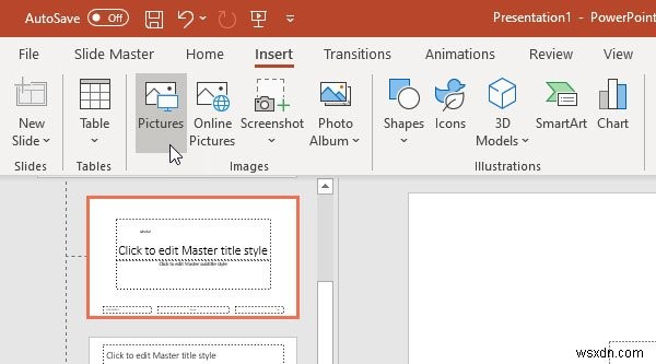 PowerPointスライドにテキストまたは画像の透かしを挿入する方法 