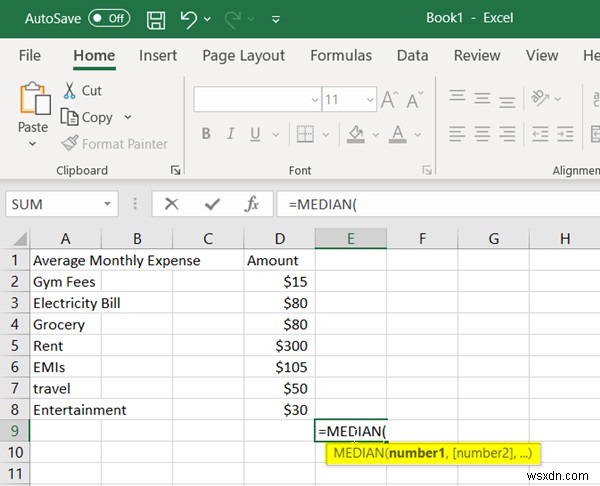 Excelで中央値を計算する方法 