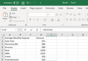 Excelで中央値を計算する方法｜MEDIAN関数の使い方をわかりやすく解説