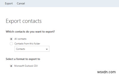 OutlookPeopleWebアプリを使用して連絡先を管理するためのヒント 