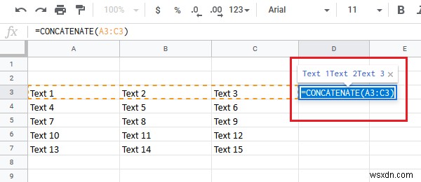 Excelでデータを失うことなく列をマージする方法 