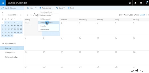 Outlookの興味深いカレンダー機能を使用すると、重要なイベントスケジュールを追跡できます 