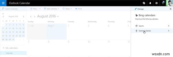 Outlookの興味深いカレンダー機能を使用すると、重要なイベントスケジュールを追跡できます 