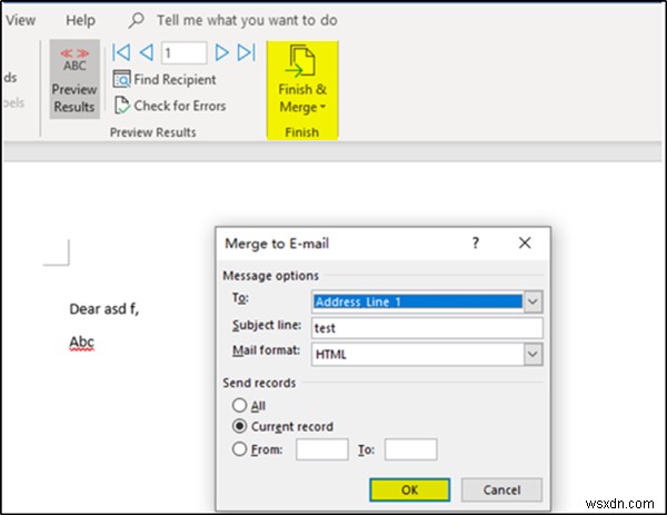 パーソナライズされた添付ファイルをMicrosoftOutlookの電子メールマージに追加する方法 