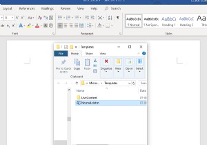 OfficeWordは優先フォント設定を記憶していません 