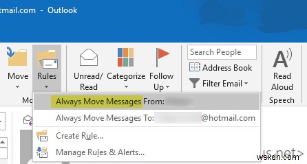 Outlookで電子メールを選択的に自動削除する方法 