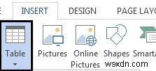 MicrosoftWordでテーブルテンプレートを保存する方法 