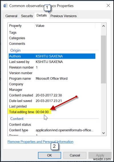 MicrosoftWord文書に費やされた合計編集時間を追跡する方法 